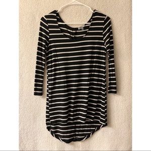 Black/White striped top